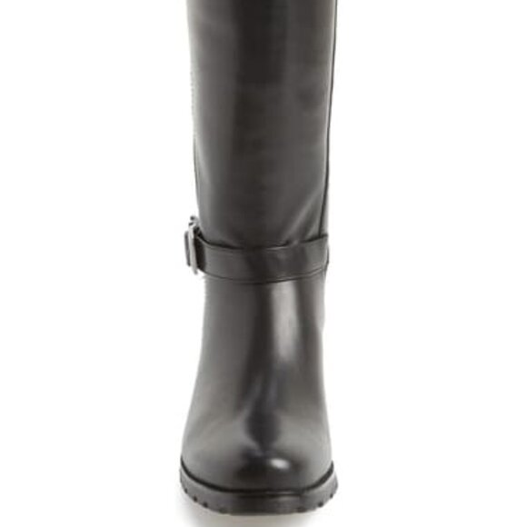 Blondo NEW Fabrizia Waterproof Tall Riding Boots Genuine Shearling Lamb Leather - Picture 5 of 17